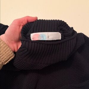 Urban Outfitters Black Cotton Sweater